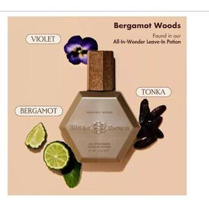 Blake & Brown Bergamot Woods All-In-One Leave-In Potion 6 Fl Oz Hexagonal Bottle